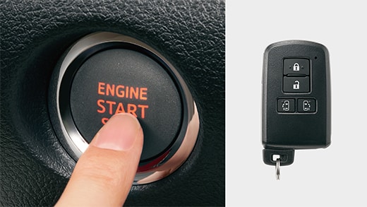 イグニッションボタン（ガソリン車）の画像