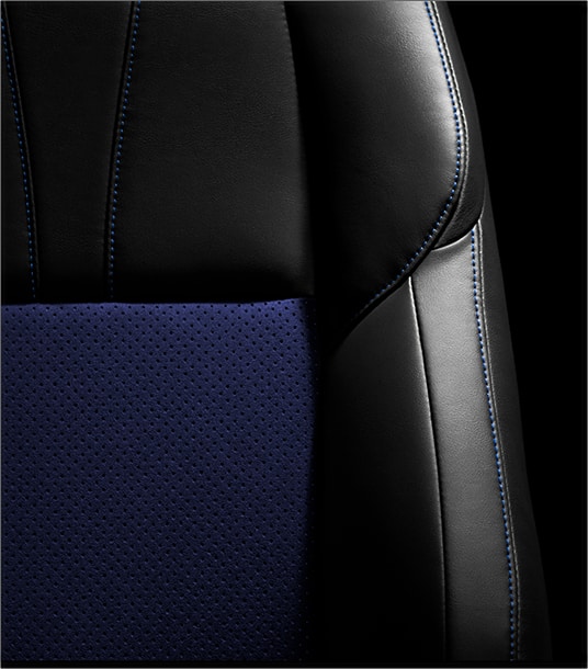 「PROGRESS “Style BLUEISH”」ターボ車のシート素材画像