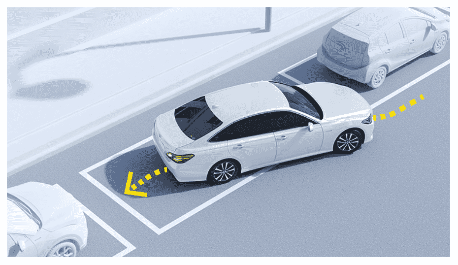 インテリジェントパーキングアシスト2縦列駐車の画像