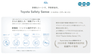 トヨタセーフティセンスの画像
