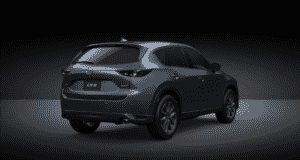 新型CX-5：エターナルブルーマイカ（リヤ）