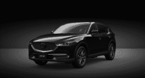 新型CX-5：ジェットブラックマイカ（全体像）