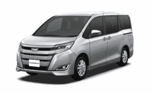 新型ノア「Si」系以外：シルバーメタリック（全体像）