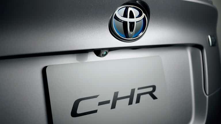 新型C-HRのナンバープレート画像