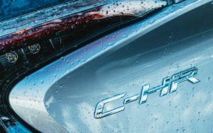 新型C-HRのリヤ画像