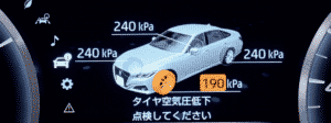 タイヤ空気圧警報システムの画像