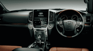 ランドクルーザーのコックピット画像