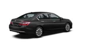 新型アコード：プレミアムスパークルブラック・パール（リヤ）