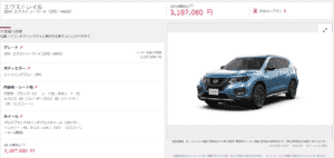 「20Xi エクストリーマーX（2列）」の支払い総額画像