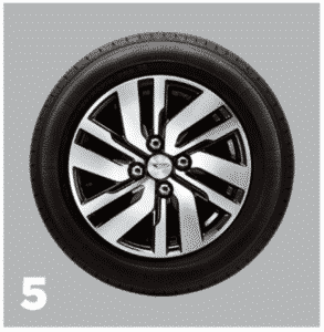 「CILQ“Gパッケージ SA Ⅲ”」「X“Gパッケージ SA Ⅲ”」に装備されるホイール