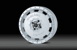 「HI-BLOCK BALEX」パールホワイト×ポリッシュ