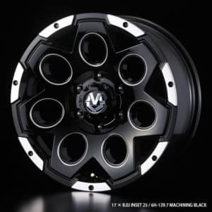 「MUD VANCE 03」17×8.0