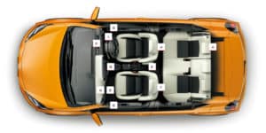 アクアの車内空間画像