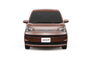 スペイド：ダークブラウンマイカメタリック（フロント）