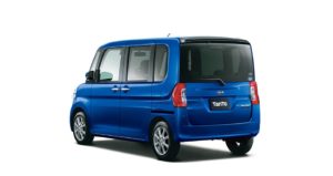 タント：ディープブルークリスタルマイカ（リヤ）