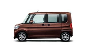 タント：プラムブラウンクリスタルマイカ（サイド）