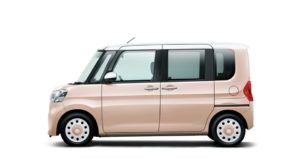 タント：ホワイト×ライトローズマイカメタリックⅡ（サイド）