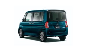 タント：レーザーブルークリスタルシャイン（リヤ）