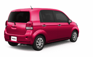 ポルテ：チェリーパールクリスタルシャイン（リヤ）