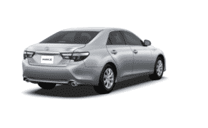 マークX：シルバーメタリック（リヤ）