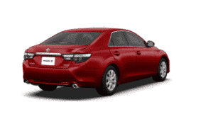 マークX：ダークレッドマイカメタリック（リヤ）