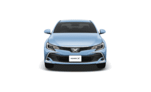 マークX：トゥルーブルーマイカメタリック（フロント）