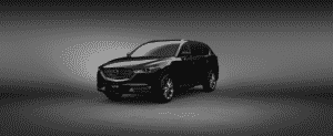 CX-8：ジェットブラックマイカ（全体像）