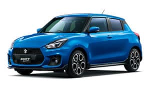 スイフトスポーツ：スピーディーブルーメタリック